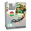 Kerstverlichting 16,5 meter | Rood, groen & extra warm wit | 180 lampjes
