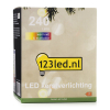 123led Kerstverlichting 21 meter | multicolor & warm wit | 240 lampjes  LDR07181 - 8