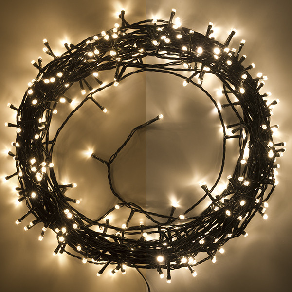 123led Kerstverlichting 27 meter | extra warm wit & warm wit | 320 lampjes  LDR07005 - 1