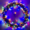 123led Kerstverlichting 27 meter | multicolor & warm wit | 320 lampjes  LDR07182 - 2