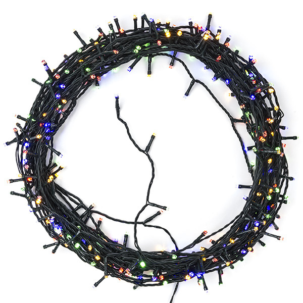 123led Kerstverlichting 27 meter | multicolor & warm wit | 320 lampjes  LDR07182 - 4