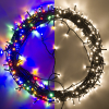 Kerstverlichting 27 meter | multicolor & warm wit | 320 lampjes