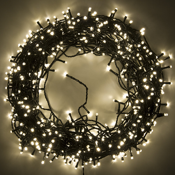 123led Kerstverlichting 39 meter | koud wit & warm wit | 480 lampjes  LDR07021 - 2