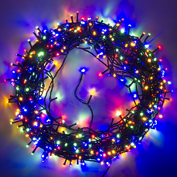 123led Kerstverlichting 39 meter | multicolor & warm wit | 480 lampjes  LDR07183 - 4