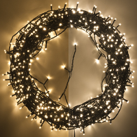 123led Kerstverlichting 57 meter | extra warm wit & warm wit | 720 lampjes  LDR07007