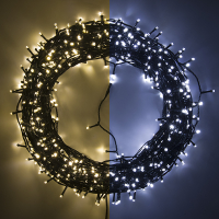 123led Kerstverlichting 57 meter | koud wit & warm wit | 720 lampjes  LDR07022