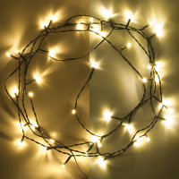 123led Kerstverlichting 5,9 meter | extra warm wit & warm wit | 40 lampjes  LDR07000