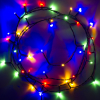 123led Kerstverlichting 5,9 meter | multicolor & warm wit | 40 lampjes  LDR07177 - 2