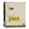 123led Kerstverlichting 5,9 meter | multicolor & warm wit | 40 lampjes  LDR07177 - 8