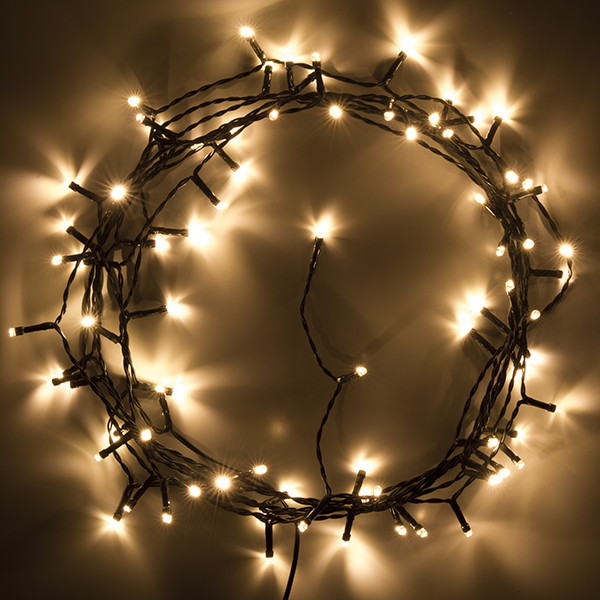 123led Kerstverlichting 8,9 meter | koud wit & warm wit | 80 lampjes  LDR07016 - 2