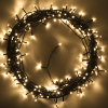 123led Kerstverlichting op batterijen 14,7 meter | extra warm wit & warm wit | 192 lampjes met timer  LDR07148 - 2