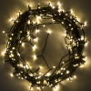123led Kerstverlichting op batterijen 14,7 meter | multicolor & warm wit | 192 lampjes met timer  LDR07296 - 3