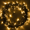 123led Kerstverlichting op batterijen 7,5 meter | extra warm wit & warm wit | 96 lampjes met timer  LDR07147 - 2