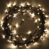 123led Kerstverlichting op batterijen 7,5 meter | extra warm wit & warm wit | 96 lampjes met timer  LDR07147 - 3