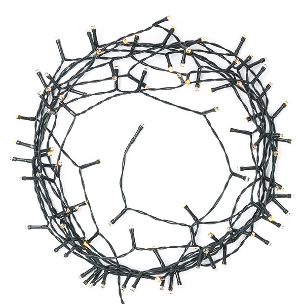 123led Kerstverlichting op batterijen 7,5 meter | extra warm wit & warm wit | 96 lampjes met timer  LDR07147 - 4