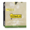123led Kerstverlichting op batterijen 7,5 meter | extra warm wit & warm wit | 96 lampjes met timer  LDR07147 - 7