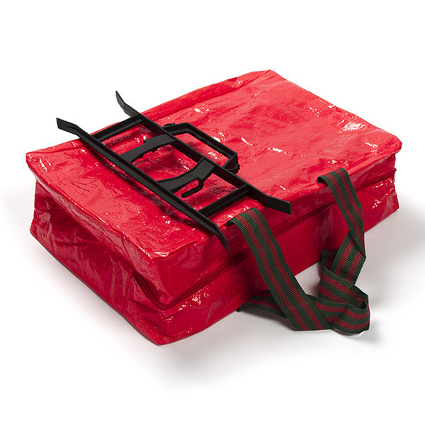 Kerstverlichting opbergzak | 44 x 15 x 30 cm | Rood LKO00916 - 1