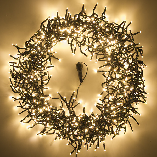 123led Koppelbare clusterverlichting 5,6 meter | extra warm wit en warm wit | 768 lampjes  LDR07143 - 2