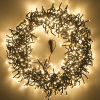 123led Koppelbare clusterverlichting 5,6 meter | extra warm wit en warm wit | 768 lampjes  LDR07143 - 2