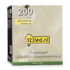 123led Koppelbare micro clusterverlichting 6 meter | extra warm wit & warm wit | 200 lampjes  LDR07142 - 6