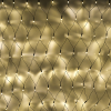 123led Koppelbare netverlichting 2 x 1 m | extra warm wit en warm wit | 160 lampjes  LDR07144 - 3
