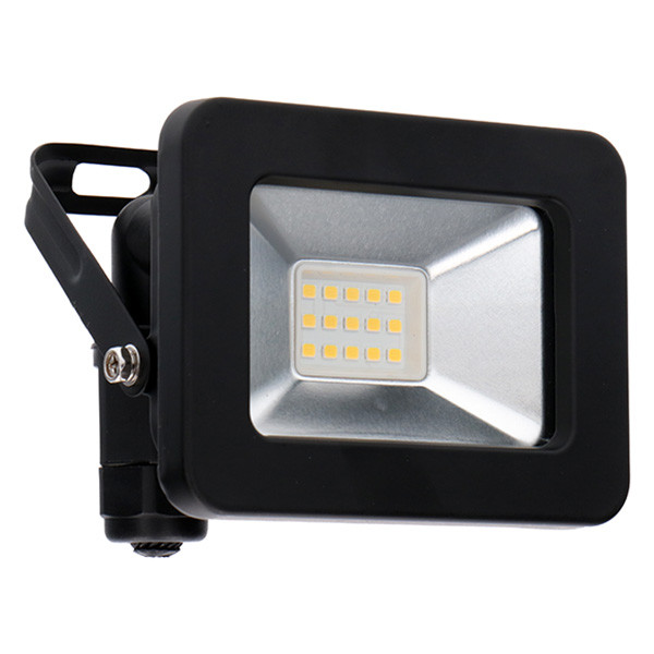123led LED Breedstraler 10W | 4000K | IP65 | 1100 lumen | Zwart  LDR06366 - 1