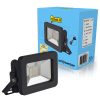 LED Breedstraler 10W | 6000K | 1100 lumen | IP65 | Zwart LDR01979 - 1
