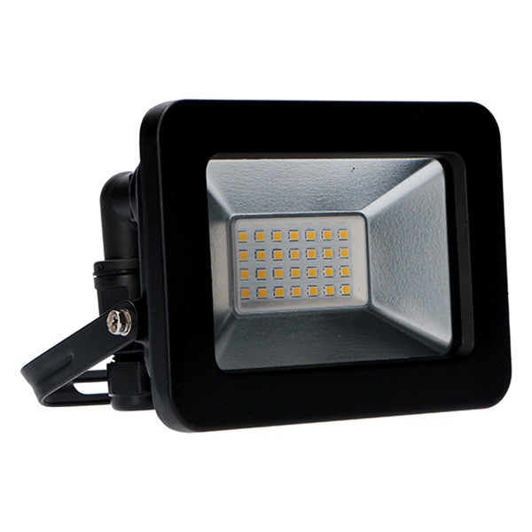 LED Breedstraler 20W | IP65 | 2200 lumen | Zwart 123led 123led.nl
