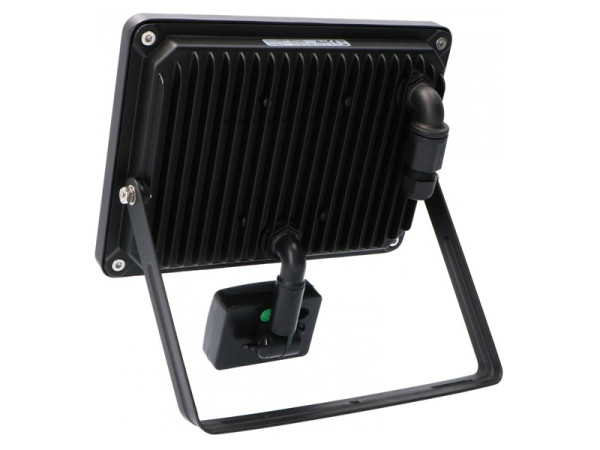 123led LED Breedstraler met sensor 50W | 4000K | IP44 | 5500 lumen | Zwart  LDR06052 - 2