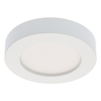 123led LED Downlight | 3000-6000K | Rond | Ø15 cm | In- en opbouw | Dimbaar | 12W  LDR06512