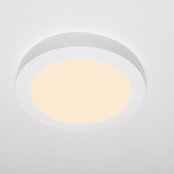 123led LED Downlight | 3000-6000K | Rond | Ø22 cm | In- en opbouw | Dimbaar | 18W  LDR06514 - 3