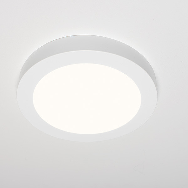 123led LED Downlight | 3000-6000K | Rond | Ø22 cm | In- en opbouw | Dimbaar | 18W  LDR06514 - 5