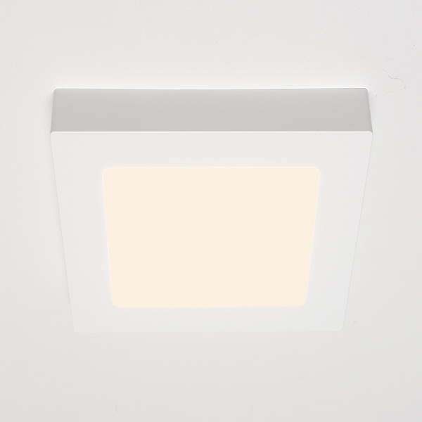 123led LED Downlight | 3000-6000K | Vierkant | 17.7 x 17.7 cm | In- en opbouw | Dimbaar | 12W  LDR06601 - 4