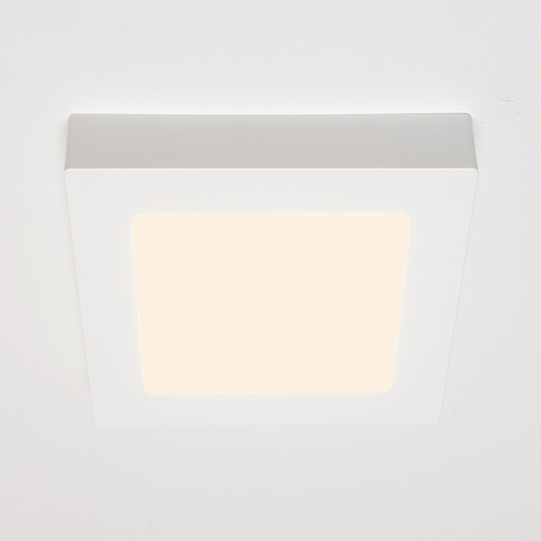 123led LED Downlight | 3000-6000K | Vierkant | 17.7 x 17.7 cm | In- en opbouw | Dimbaar | 12W  LDR06601 - 4