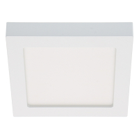 123led LED Downlight | 3000-6000K | Vierkant | 22.7 x 22.7 cm | In- en opbouw | Dimbaar | 15W  LDR06602