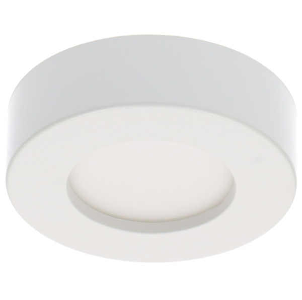 123led LED Downlight | Rond | Ø 10 cm | 3000-6000K | Opbouw | Dimbaar | 6W  LDR02011 - 1
