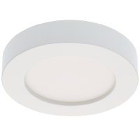 123led LED Downlight | Rond | Ø 15 cm | 3000-6000K | Opbouw | Dimbaar | 12W  LDR02014