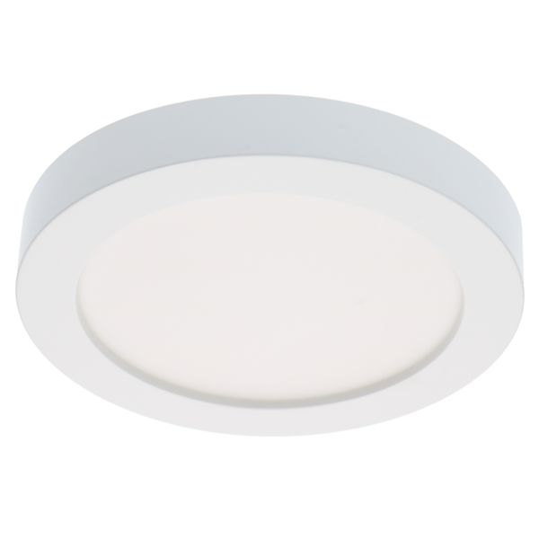 123led LED Downlight | Rond | Ø 20 cm | 3000-6000K | Opbouw | Dimbaar | 15W  LDR02017 - 1
