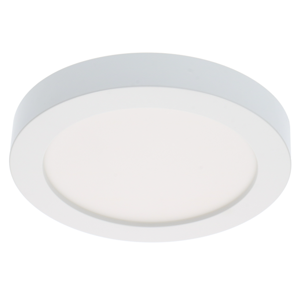 123led LED Downlight | Rond | Ø 22 cm | 3000-6000K | Opbouw | Dimbaar | 18W  LDR02020 - 1