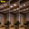 LED Downlight | Rond | 2700-3000-4000K | Ø 12.3 cm | Inbouw | IP20 | 6W LDR08885 - 2