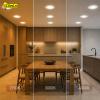 LED Downlight | Rond | 2700-3000-4000K | Ø 12.3 cm | Inbouw | IP20 | 6W LDR08885 - 3