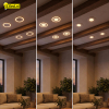 LED Downlight | Rond | 2700-3000-4000K | Ø 9 cm | Inbouw | IP20 | 4W LDR08883 - 2