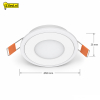 LED Downlight | Rond | 2700-3000-4000K | Ø 9 cm | Inbouw | IP20 | 4W LDR08883 - 8