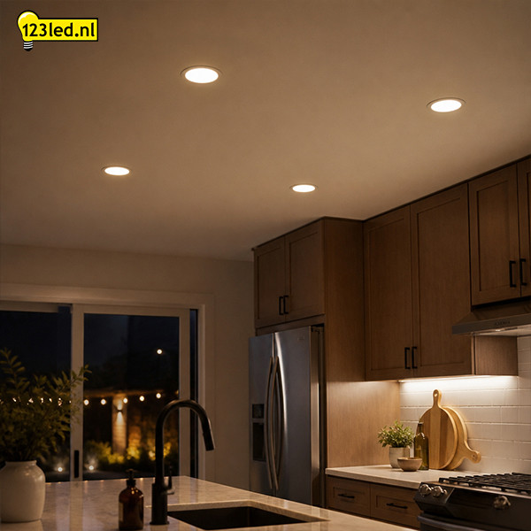 LED Downlight | Rond | 3000-4000-6500K | Ø 11.8 cm | Inbouw | DIP switch | IP44 | 4.5W-6W LDR08887 - 5