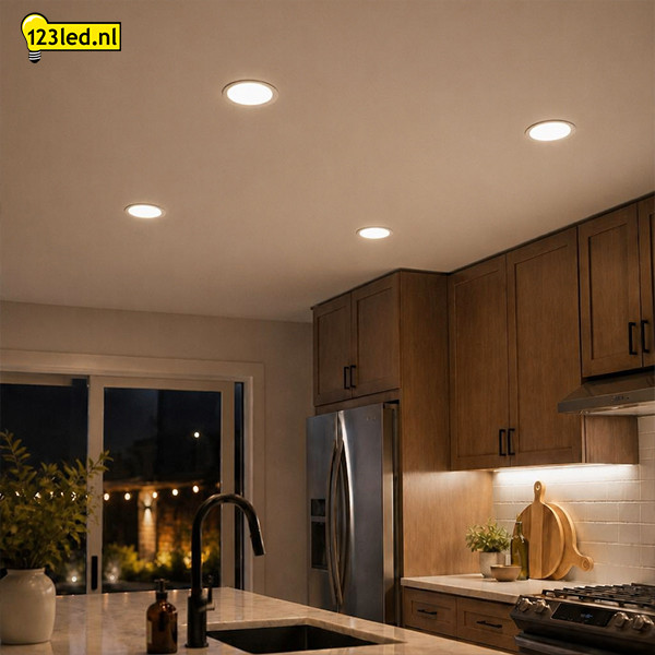 LED Downlight | Rond | 3000-4000-6500K | Ø 14.6 cm | Inbouw | DIP switch | IP44 | 7W-9W LDR08889 - 5
