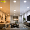 LED Downlight | Rond | 3000-4000-6500K | Ø 16.8 cm | Inbouw | DIP switch | IP44 | 8W-10W-12W LDR08891 - 3