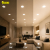 LED Downlight | Rond | 3000-4000-6500K | Ø 22.1 cm | Inbouw | DIP switch | IP44 | 9W-13W-18W LDR08893 - 2