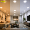 LED Downlight | Rond | 3000-4000-6500K | Ø 22.1 cm | Inbouw | DIP switch | IP44 | 9W-13W-18W LDR08893 - 3