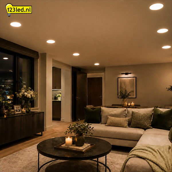 LED Downlight | Rond | 3000-4000-6500K | Ø 22.1 cm | Inbouw | DIP switch | IP44 | 9W-13W-18W LDR08893 - 4