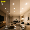 LED Downlight | Rond | 3000-4000-6500K | Ø 24 cm | Inbouw | DIP switch | IP44 | 12W-16W-20W LDR08895 - 2